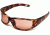 Body Specs V-8 Single Vision Prescription Sunglasses, Demi Frame, V-8 DEMI FRAME.4SV