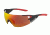 Bolle 5th Element Pro Sunglasses, Matte Carbone/Red Frame, TNS Fire oleo AF, 12069