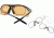 Bolle Rx Adapter for Parole and Vigilante Sunglasses - CR-39 Clear Lens
