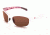 Bolle Aero Sun Glasses, White Flower Frame, Polarized A-14 Lens, 11351