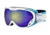 Bolle Duchess Ski/Snowboard Goggles,White and Blue Frame,Aurora Lens 21133