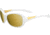 Bolle Grace Single Vision Prescription Sunglasses, Shiny White Frame, 12559SV