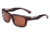 Bolle Jude Single Vision Prescription Sunglasses, Shiny Tortoise Frame-11832SV