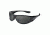 Bolle Snakes Spiral Sunglasses, Shiny Black Frame, Polarized TNS Lens 10425