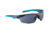 Bolle Tryon Safety Glasses, Black Blue Frame, Smoke Lens, 40302