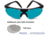 Bolle Parole Sunglasses with Interchangeable Lenses, Black Frame, Competivision and TNS Gun Lens Sets, 0754201500