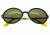 Breed Sunglasses Corvus Polarized Sunglass - Men's, Gunmetal/Gold, One Size, BSG025GM