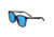 Breed Linux Polarized Sunglasses - Mens, Black Frame, Blue Lens, Black/Blue, One Size, BSG066C9