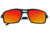 Breed Sunglasses Orpheus Polarized Sunglasses - Men's, Black/Red-Yellow, One Size, BSG062RD