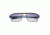 Sunglasses Taurus 005BN, Brown Titanium Frame, Blue/Gradient Lens