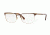 Brooks Brothers BB1054 Single Vision Prescription Eyeglasses 1683-54 - Brown/Gold Frame