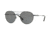 Brooks Brothers BB4048 Sunglasses 115087-52 - Brushed Gunmetal/Black Plaint Frame, Grey Solid Lenses
