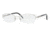 Burberry BE1157 Bifocal Eyeglasses Silver Frame / 50 mm Prescription Lenses, 1005-5017