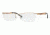 Burberry BE1223 Single Vision Prescription Eyeglasses 1145-5218 - Burberry Gold Frame