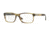 Burberry BE2162 Single Vision Prescription Eyeglasses 3611-53 - Striped Green Frame