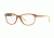 Burberry BE2172 Single Vision Prescription Eyeglasses 3612-52 - Brown Gradient Striped Frame