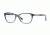 Burberry BE2172 Single Vision Prescription Eyeglasses 3613-52 - Blue Gradient Striped Frame