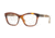 Burberry BE2227 Single Vision Prescription Eyeglasses 3601-52 - Light Havana Frame