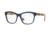 Burberry BE2227 Single Vision Prescription Eyeglasses 3603-54 - Blue Frame