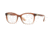 Burberry BE2242 Single Vision Prescription Eyeglasses 3608-51 - Brown Gradient Pink Frame
