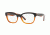 Burberry BE2257F Bifocal Prescription Eyeglasses 3650-53 - Top Black On Amber Frame