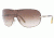Burberry BE3052 Sunglasses 100213-0135 - Burberry Gold Frame, Brown Gradient Lenses