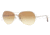 Burberry BE3060 Sunglasses 11452L-5715 - Burberry Gold Frame, Brown Gradient Lenses