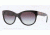 Burberry BE4156 Sunglasses 30018G-53 - Black Frame, Gray Gradient Lenses