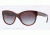 Burberry BE4156 Sunglasses 33228G-53 - Red Havana Frame, Gray Gradient Lenses