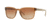 Burberry BE4222 Single Vision Prescription Sunglasses BE4222-356413-55 - Lens Diameter 55 mm, Frame Color Brown