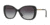 Burberry BE4238F Sunglasses 30018G-57 - Black Frame, Gray Gradient Lenses