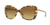 Burberry BE4238F Sunglasses 327813-57 - Light Havana Frame, Brown Gradient Lenses