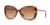 Burberry BE4238F Sunglasses 331613-57 - Light Havana Frame, Brown Gradient Lenses