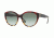 Burberry BE4242 Sunglasses 36358E-55 - Red Havana/light Havana Frame, Green Gradient Lenses