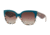 Burberry BE4271 Sunglasses 3731E2-56 - Top Green On Check Frame, Brown Grad Violet Grad Black Lenses