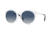 Burberry BE4296 Sunglasses 30074L-53 - , Light Grey Grad Light Blue Lenses