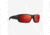 Magpul Industries Ascent Safety Glasses, Matte Black, Polarized Gray/Green Lens, Black/Gray/Green, One Size, 3879