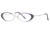 Calligraphy Collection Terrace SESC TERR00 Eyeglass Frames - Silver Raisin SESC TERR005135 PU
