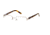 Calligraphy Collections F-370 SESC F37000 Progressive Prescription Eyeglasses - Col2 - Light Gun SESC F370005545 GM