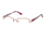 Calligraphy Collections F-373 SESC F37300 Progressive Prescription Eyeglasses - Col4 - Shiny Rose SESC F373005335 RO