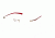 Calligraphy Collections F-390 SESC F39000 Single Vision Prescription Eyeglasses - Col2 - Red SESC F390005435 RD