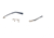 Calligraphy Collections F-390 SESC F39000 Single Vision Prescription Eyeglasses - Col1 - Blue SESC F390005435 BL