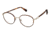 Canali 311 Progressive Prescription Eyeglasses - Frame Dark Tortoise, Size 49/20mm CO31101