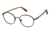 Canali 311 Progressive Prescription Eyeglasses - Frame Light Tortoise, Size 49/20mm CO31103