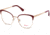 Candies CA0171 Eyeglass Frames - Shiny Bordeaux Frame Color, Shiny Bordeaux Lens Color
