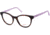 Candies CA0177 Eyeglass Frames - Dark Havana Frame Color, Dark Havana Lens Color