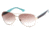 Candies CA1006 Sunglasses - Gold Frame Color, Gradient Brown Lens Color