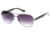 Candies CA1006 Sunglasses - Shiny Gun Metal Frame Color, Gradient Smoke Lens Color