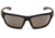 Carhartt Carbondale Safety Glasses w/Antique Bronze Lens, Black/Tan, CHB290DCC