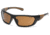 Carhartt Carbondale Safety Glasses w/Bronze Lens, Black/Tan, CHB218DCC